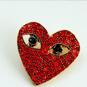 Inspired COMME des GARÇONS  brooch pin